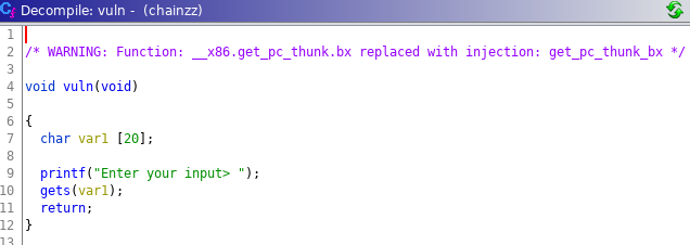 decompile vuln