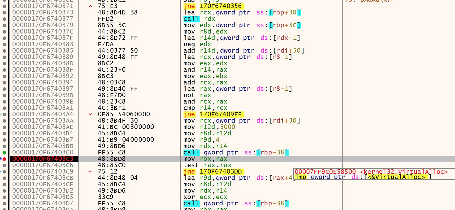 VirtualAlloc